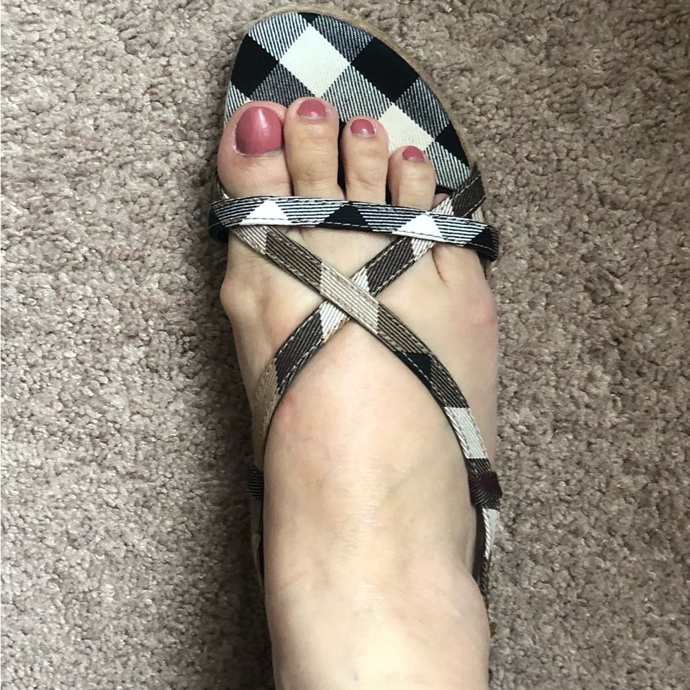 Authentic Burberry Pre-owned strapped espadrilles sandals - Picture 8 of 14